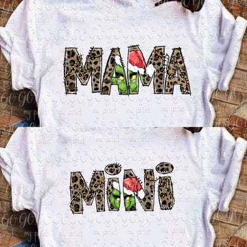 Mean One Leopard Mama and Mini