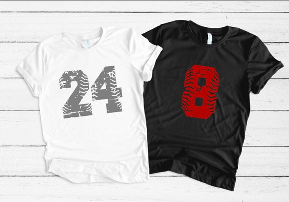 Personalized Baseball Softball Number