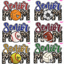 Leopard Senior Mom (personalize with name, number, font color)-2