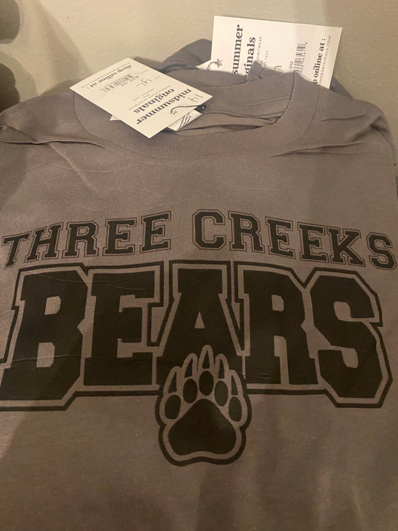 Three Creeks Bears Logo