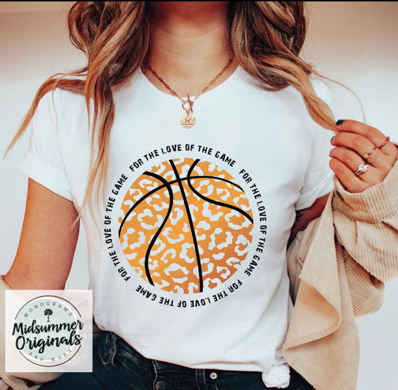Leopard For the Love Basketball