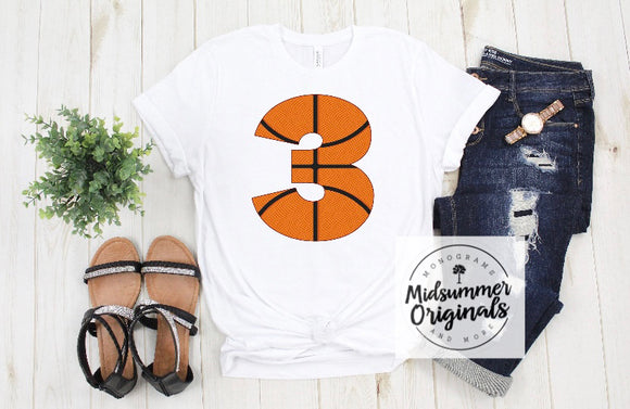 Basketball Jersey Number