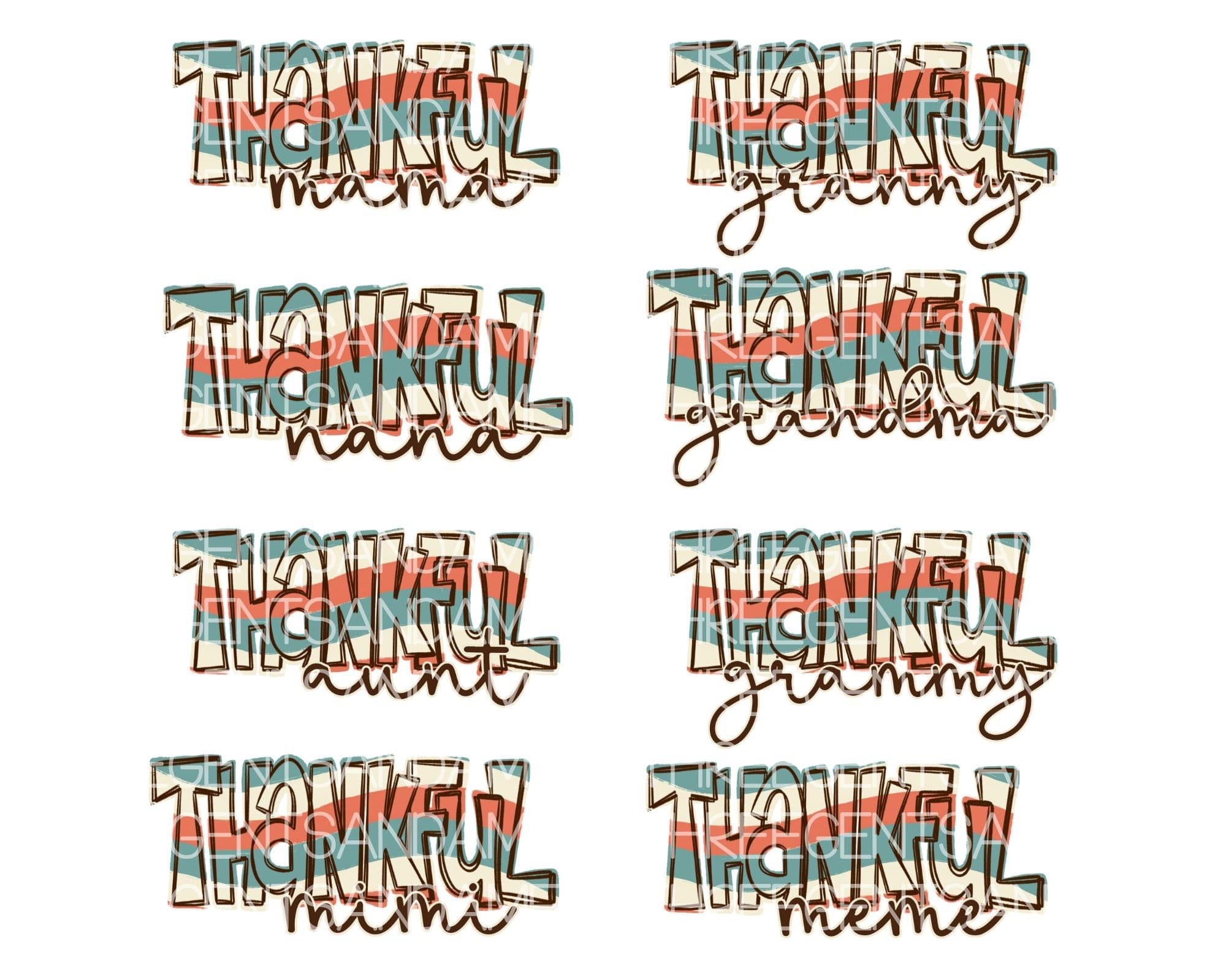 Thankful Mama/Personalized Name) - 0