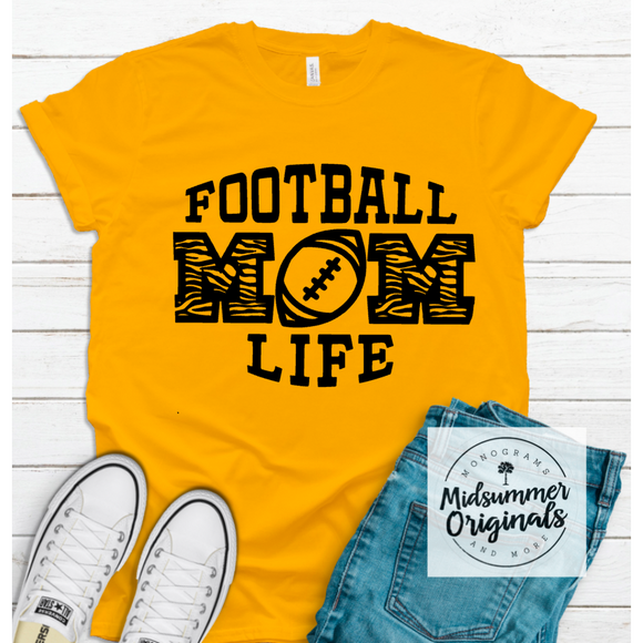 Zebras Football Mom Life