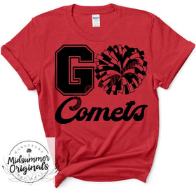 Go Comets Pom