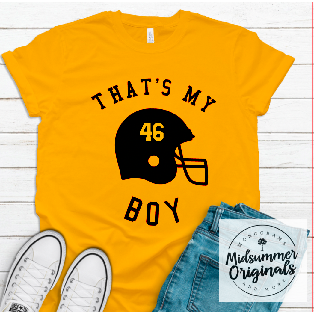 Personalized Football- That’s My Boy