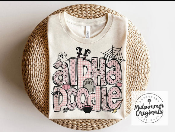 Simply Sweet Halloween Monogram/Name