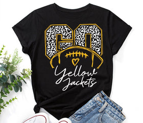 Go Jackets Leopard Football