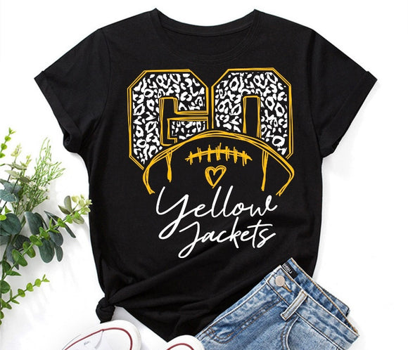 Go Jackets Leopard Football