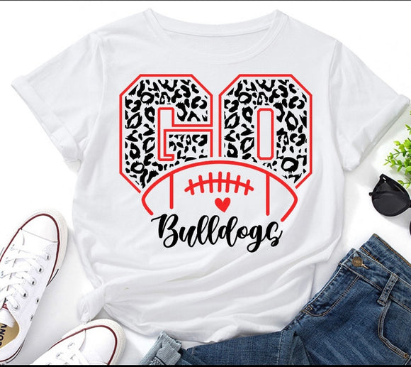 (YourTeam) Go Leopard Football