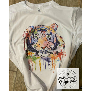 Watercolor Tiger - 0