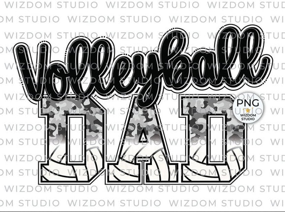 Volleyball Dad (camo)