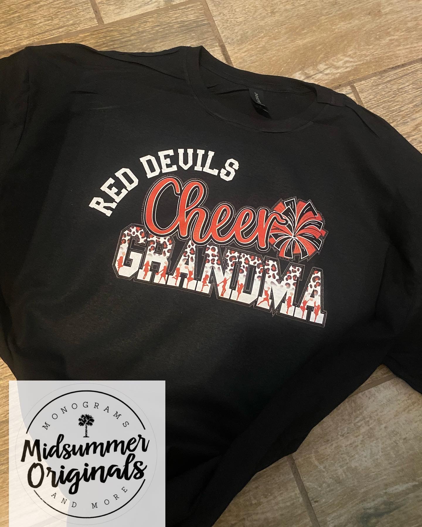 Red Devils Dance or Cheer Mom/Grandma