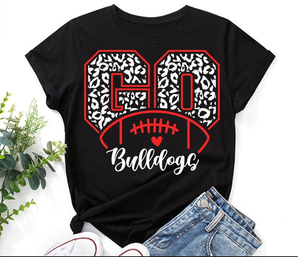 (YourTeam) Go Leopard Football