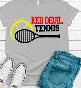 Red Devil Tennis- Racket and Ball