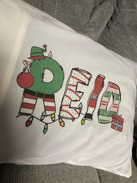 Personalized Christmas Pillowcases