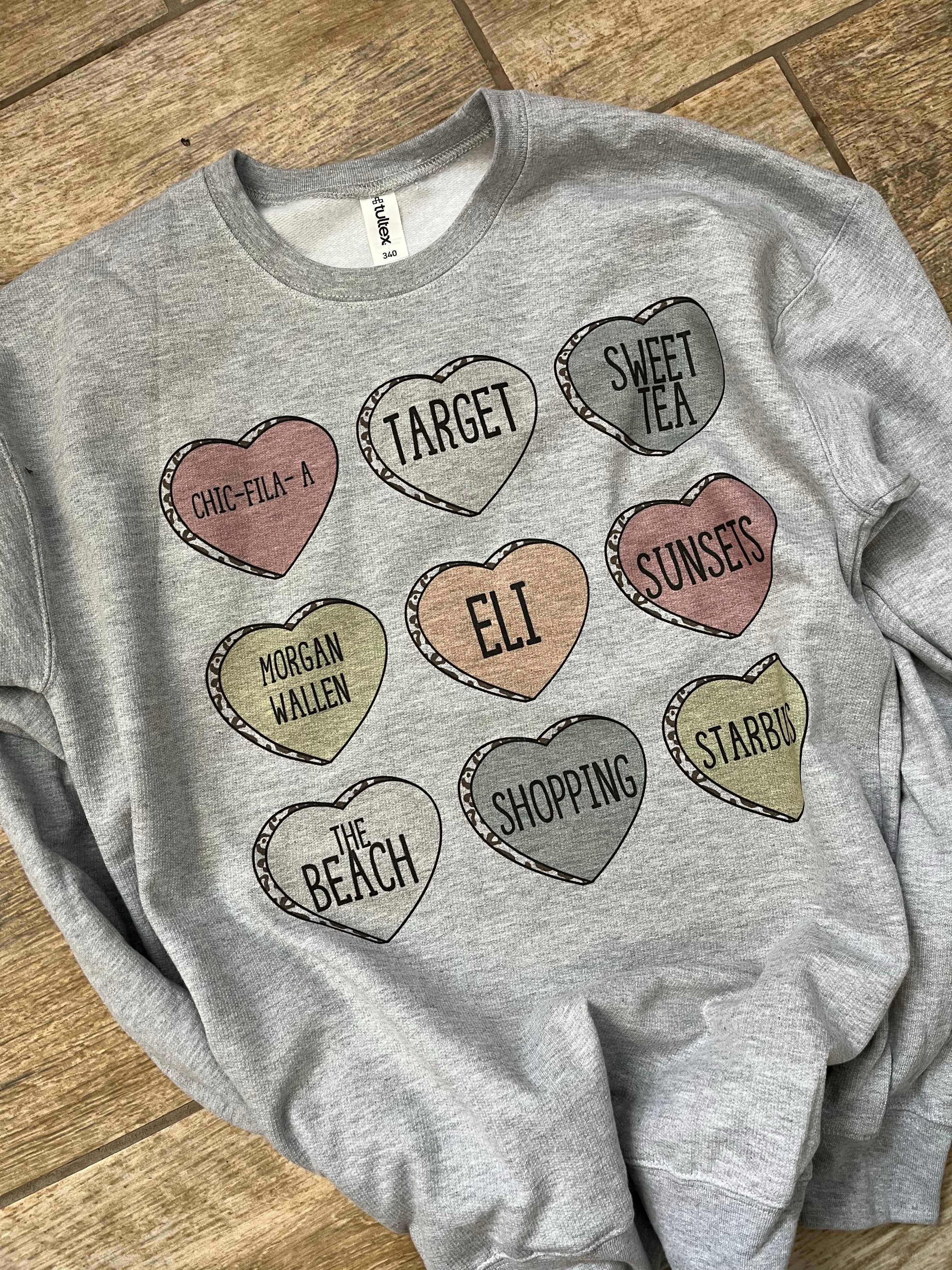 Personalized Conversation Hearts