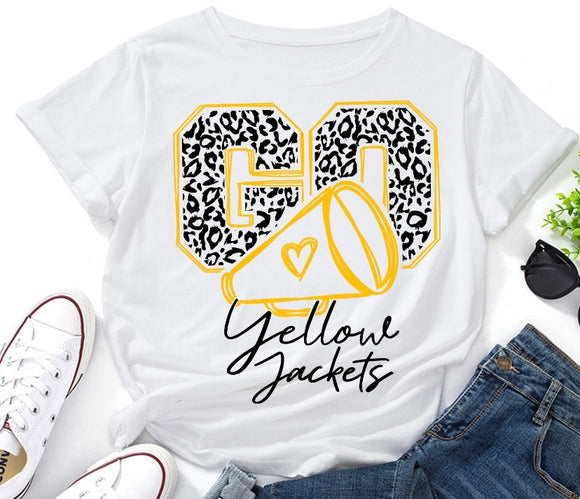 Go Jackets Leopard Cheer