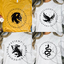 HP Houses- Mascot and Word Circle-1