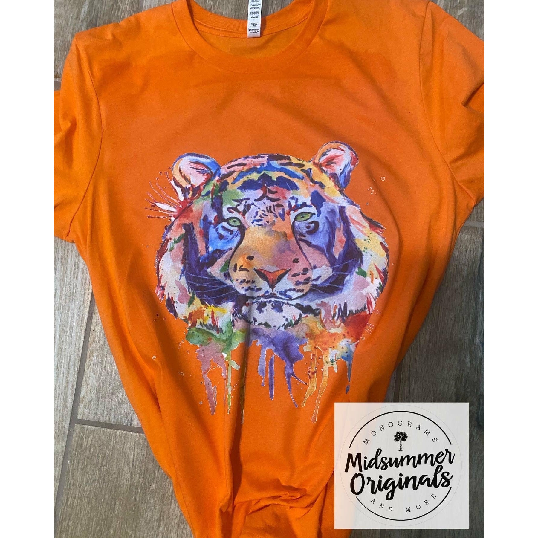 Watercolor Tiger