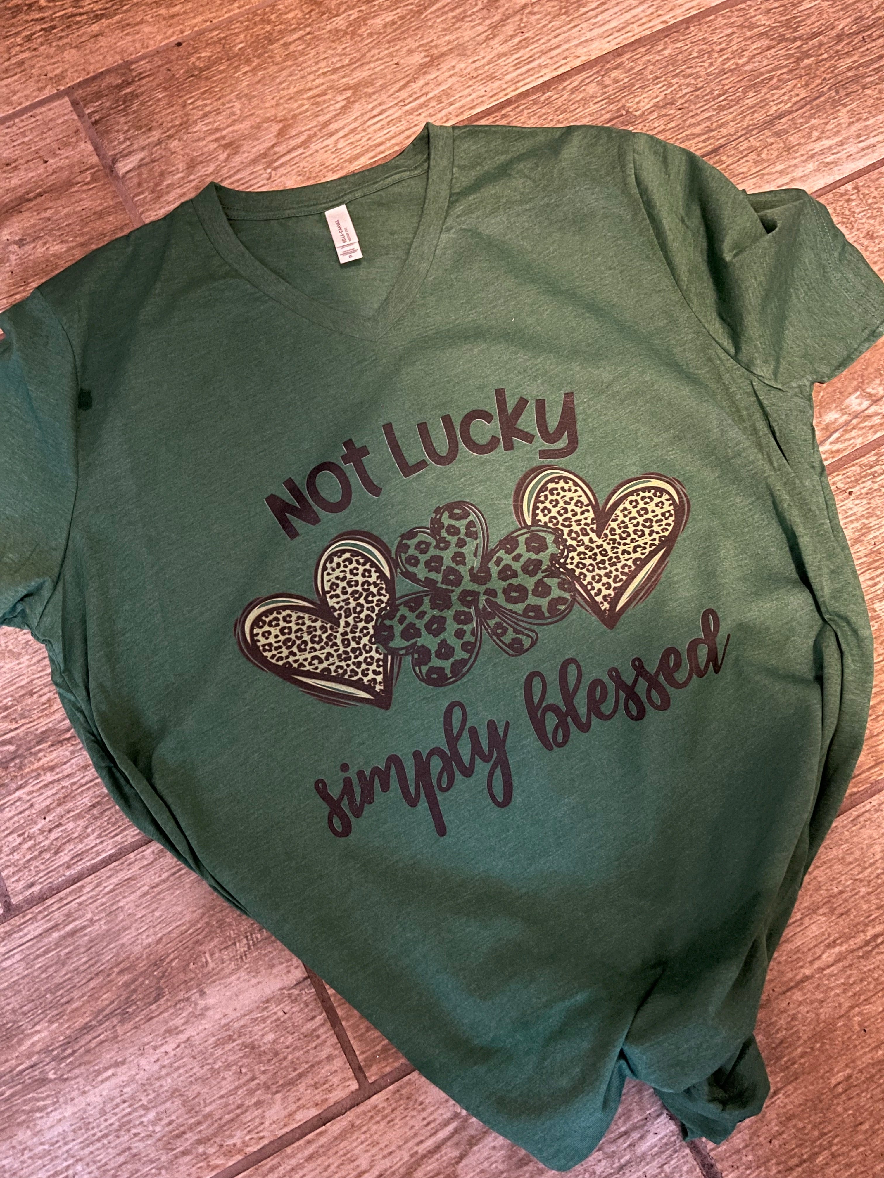 Not Lucky- Simply Blessed - 0
