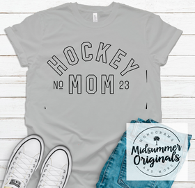 Personalized Simple Hockey Mom