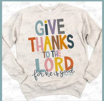 Give Thanks to the Lord