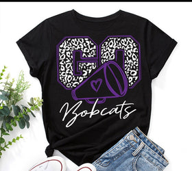 Go Bobcats Leopard Cheer