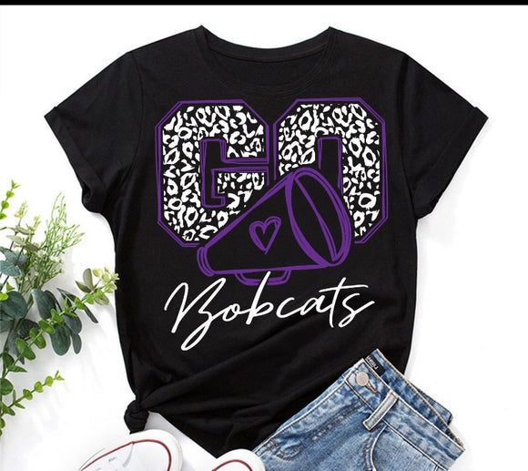 Go Bobcats Leopard Cheer