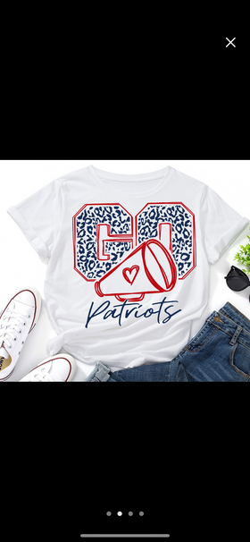 Go Patriots Cheer (can change color)