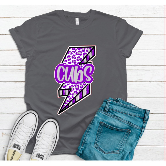 Cubs Leopard Lightning