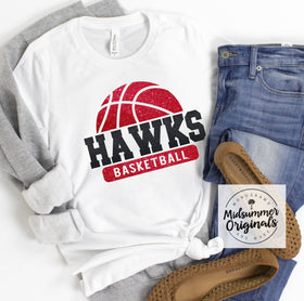 (YourTeam) Classic Basketball Logo