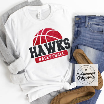 (YourTeam) Classic Basketball Logo